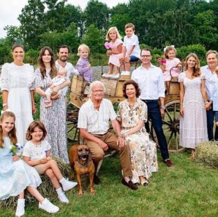 Famille royale suédoise : rencontrez la famille réunie après une « longue séparation »
