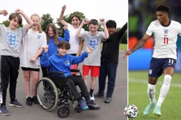 Finale Angleterre vs Italie Euro 2020: les étudiants de la vieille école de Rashford espèrent la victoire