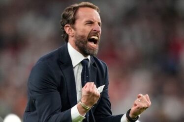 Gareth Southgate a un avertissement de célébration pour les joueurs anglais après la victoire à l'Euro 2020