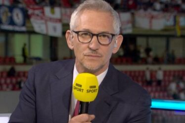 Gary Lineker harcelé par les fans de l'Euro 2020 à propos d'une blague sur les billets de Wembley "Pas impressionné"