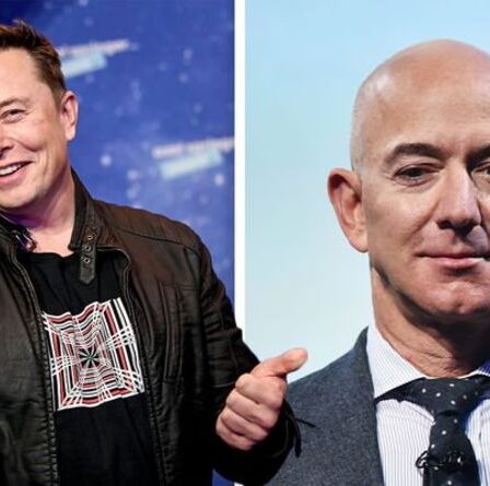 Jeff Bezos ridiculisé alors qu'Elon Musk se moque du meme se moquant du prochain lancement de Blue Origin