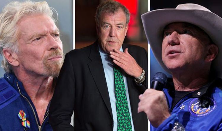 Jeremy Clarkson fait rage contre les «bienfaits en costumes de gaucher» au cours du vol spatial de Branson et Bezos