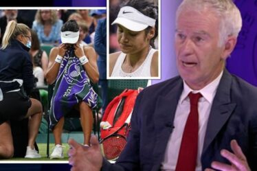 John McEnroe fustigé pour les commentaires d'Emma Raducanu après le retrait de Wimbledon