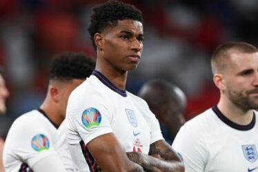 L'Anglais Marcus Rashford écrit une déclaration émotionnelle après un penalty raté pour l'Euro 2020