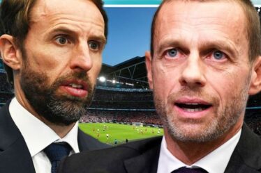 L'Angleterre se qualifier pour la finale de l'Euro 2020 n'était "pas juste" !  Le président de l'UEFA lance un événement paneuropéen