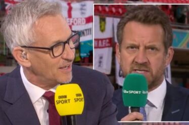 La BBC bat ITV dans les notes finales de l'Euro 2020 alors que des millions de personnes snobent Pougatch pour Lineker et co