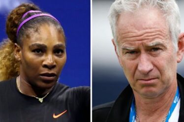 La dispute amère de John McEnroe et Serena William dans une rangée de sexisme: "Respectez-moi et ma vie privée"