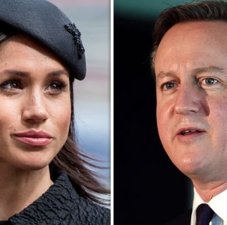 La politique de Meghan Markle mise à nu ?  La duchesse a félicité David Cameron pour son « acte de classe »