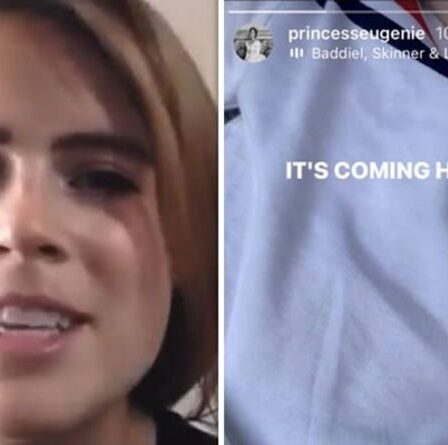 La princesse Eugénie montre son soutien à l'Angleterre avec une adorable nouvelle vidéo de bébé