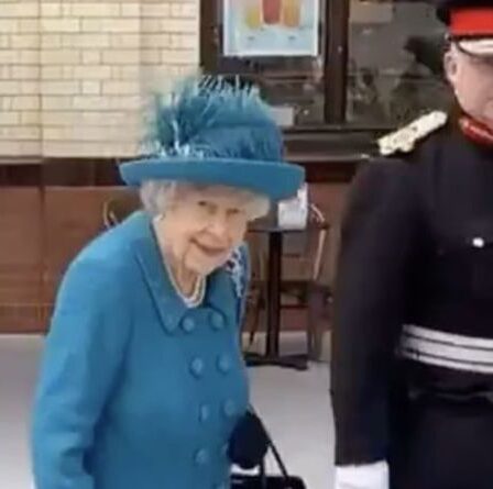La reine tout sourire alors qu'un fan royal dit à Sa Majesté « qu'il rentre à la maison » – VIDEO