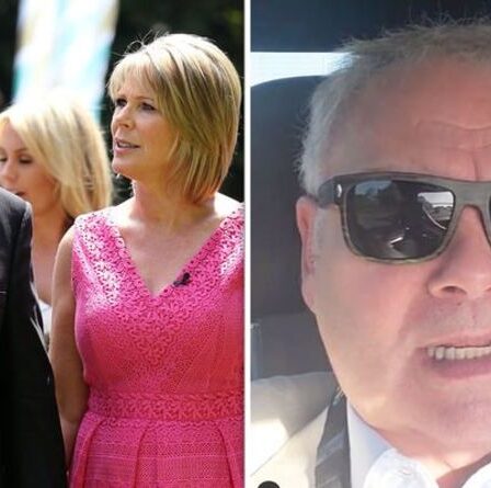 La vidéo d'Eamonn Holmes suscite la réaction des fans aux yeux d'aigle alors qu'il envoie un message avant le spectacle