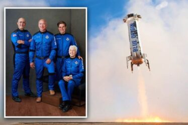 Lancement de Blue Origin EN DIRECT : Jeff Bezos et ses collègues « partent » pour un vol historique – « J'adore cet équipage »