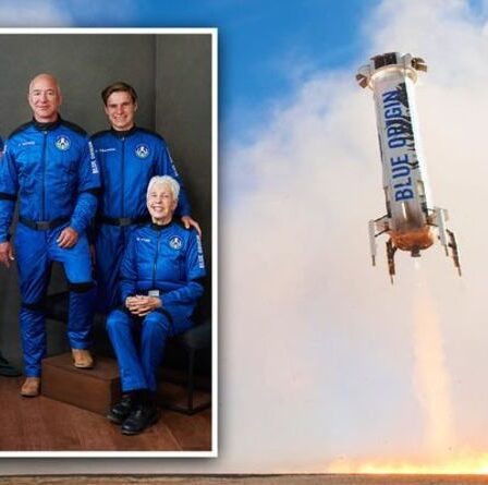 Lancement de Blue Origin EN DIRECT : Jeff Bezos et ses collègues « partent » pour un vol historique – « J'adore cet équipage »