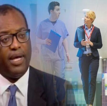 L'assurance nationale n'augmentera pas «pour l'instant» pour couvrir l'augmentation des salaires du NHS, confirme Kwasi Kwarteng