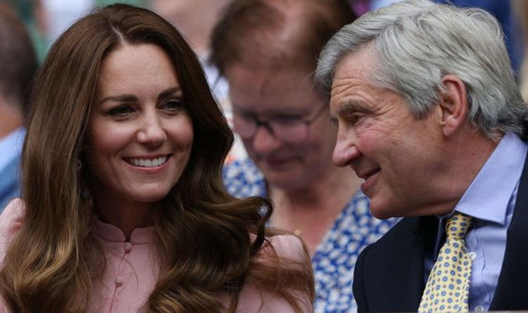 Le langage corporel de Kate Middleton « change » alors que le père Michael remplace William à Wimbledon