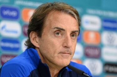 Le patron de l'Italie, Roberto Mancini, a peur de la finale de l'Euro 2020 en Angleterre