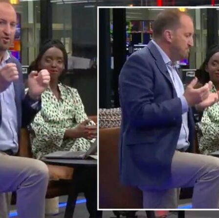 Le présentateur de GB News suscite un tollé alors qu'il se met à genoux après le racisme de l'Euro 2020