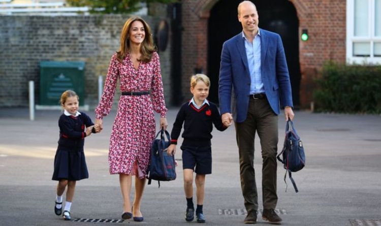 Le prince George s'apprête à suivre la règle royale Kate et le prince William ont rompu à l'âge de 12 ans
