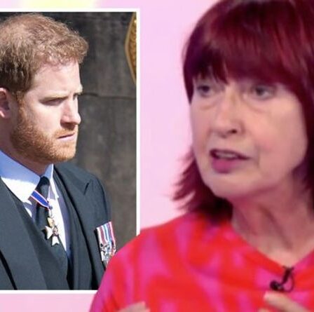 Le prince Harry est au cœur de la culture de l'annulation des diatribes Loose Women's Janet Street-Porter