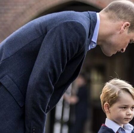 Le prince William a réconforté son fils nerveux George avec des conseils simples pour l'appareil photo - lecteur de lèvres