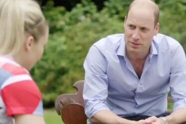 Le prince émotif William admet qu'il n'est bon dans aucun sport dans le chat franc des Jeux olympiques de l'équipe GB