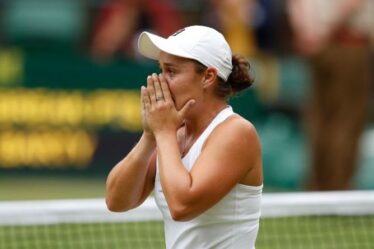 Le retour d'Ash Barty au tennis "n'a pas été facile" avant la victoire de Wimbledon - Austin