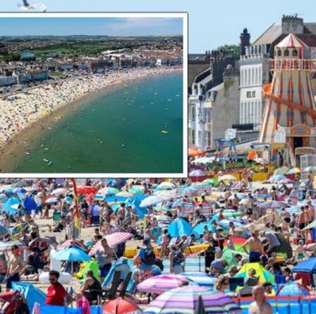 Le temps chaud frappe la Grande-Bretagne!  Plages bondées à travers le Royaume-Uni dans la canicule de 32 ° C - photos