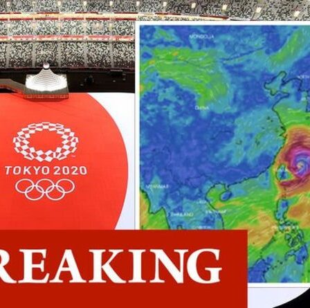 Les Jeux olympiques de Tokyo touchés par une AUTRE catastrophe alors qu'un typhon et des températures extrêmement chaudes menacent les Jeux