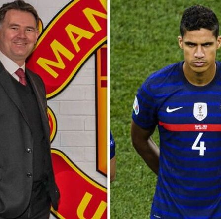 Les actions du chef de Man Utd, John Murtough, dans les coulisses alors que Raphael Varane s'approche