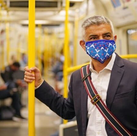 Les règles du masque de Sadiq Khan pour les transports à Londres soutenues par Grant Shapps
