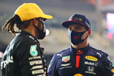 Lewis Hamilton a accusé Max Verstappen de tactique illégale dans l'amère querelle Mercedes-Red Bull