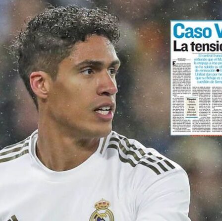 Man Utd "a prévu la première offre de Raphael Varane" alors que des détails sur l'offre du Real Madrid émergent