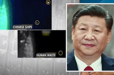 Mer de Chine méridionale : Pékin déverse des « déchets humains » dans des eaux contestées - Peut être vu dans l'espace