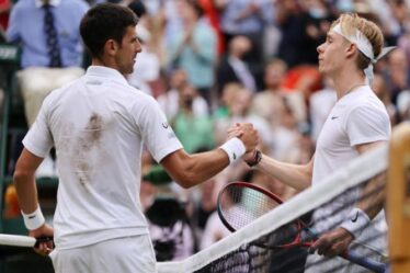 Novak Djokovic envoie un message chic à Denis Shapovalov après avoir atteint la finale de Wimbledon