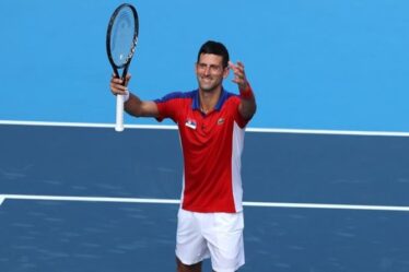 Novak Djokovic lance sa candidature pour l'or olympique avec une confortable victoire au premier tour d'Hugo Dellien
