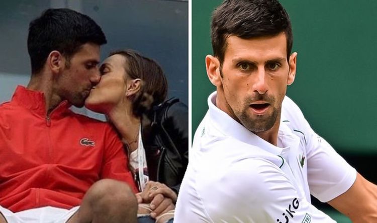 Novak Djokovic rend un hommage affectueux à sa femme alors que l'anniversaire de mariage se heurte à Wimbledon