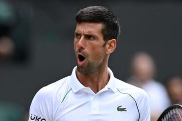 Novak Djokovic swipe visant Roger Federer et Rafael Nadal en tant que Serbe nommé tennis GOAT