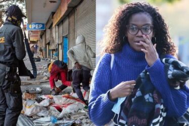 Oti Mabuse inondée de soutien alors qu'elle craint pour les parents au milieu des émeutes en Afrique du Sud