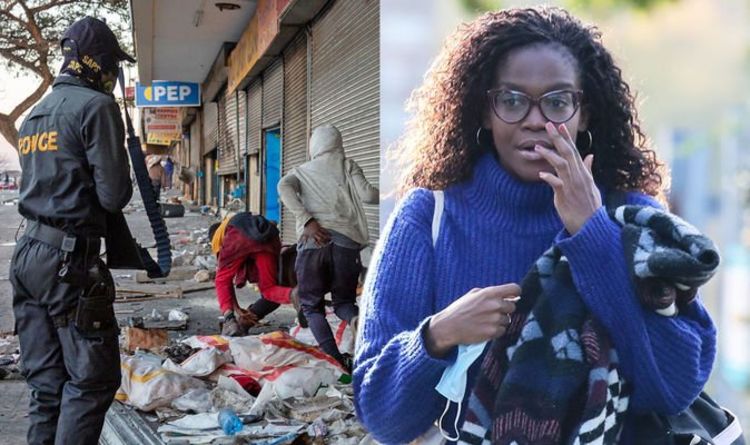 Oti Mabuse inondée de soutien alors qu'elle craint pour les parents au milieu des émeutes en Afrique du Sud
