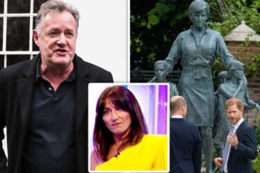 Piers Morgan refuse de reculer face à la critique de la statue Diana de Davina McCall