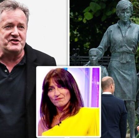 Piers Morgan refuse de reculer face à la critique de la statue Diana de Davina McCall