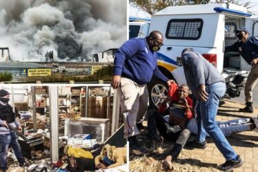 Pillage d'Afrique du Sud EN DIRECT: la police "nulle part pour être vue" comme des émeutes "hors de contrôle" - 72 morts