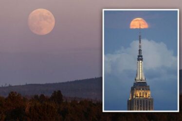 Pourquoi la Lune est-elle rouge ce soir ?  Un phénomène étrange est observé à travers les États-Unis – « rouge fou »