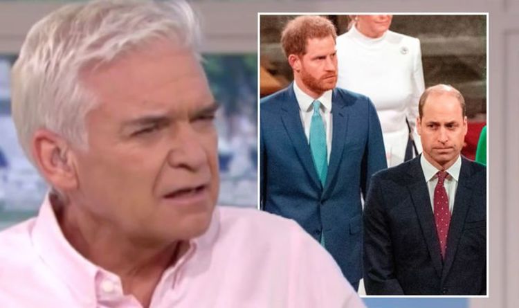 « Pourquoi ne parlent-ils pas ? »  Philip Schofield enquête sur le retour en arrière du discours de Harry et William