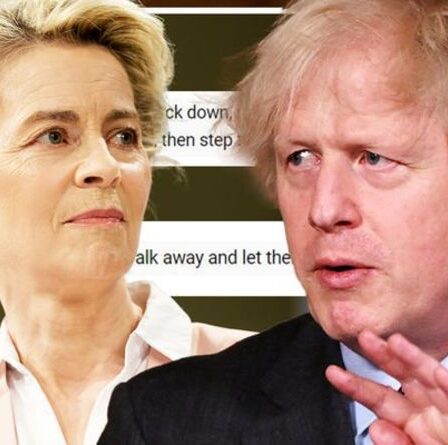 « Que la panique commence ! » Boris exhorté à se retirer des pourparlers sur le Brexit et à regarder l'UE se tortiller