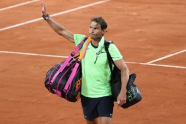 Rafael Nadal confirme que le tournoi de retour a sauté Wimbledon et les Jeux olympiques