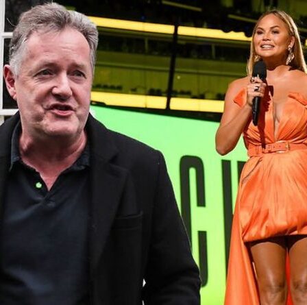 "Récoltez ce que vous semez" Piers Morgan sauvage Chrissy Teigan au milieu de sa lutte pour "l'annulation"