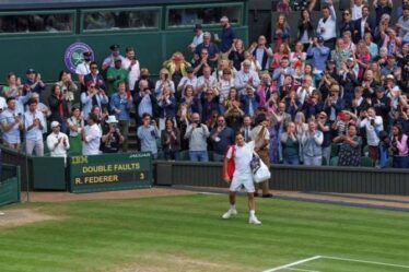 Roger Federer a peut-être joué son « dernier match » à Wimbledon après la défaite d'Hubert Hurkacz