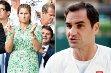 Roger Federer aborde le dilemme de sa femme et de ses enfants avant Wimbledon "ne va pas marcher"