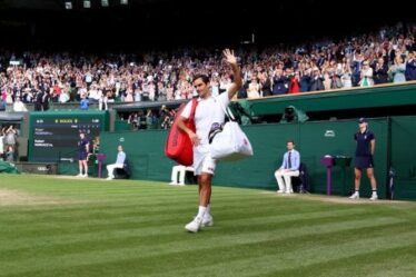 Roger Federer confirme les pourparlers de retraite après la défaite de Wimbledon contre Hubert Hurkacz